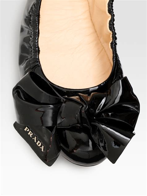 ballerina origami prada|Prada Ballet flats and ballerina shoes for Women .